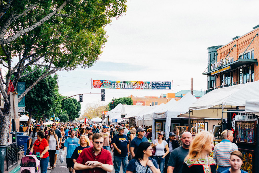 Tempe Arts Festival with The Rigo Team
